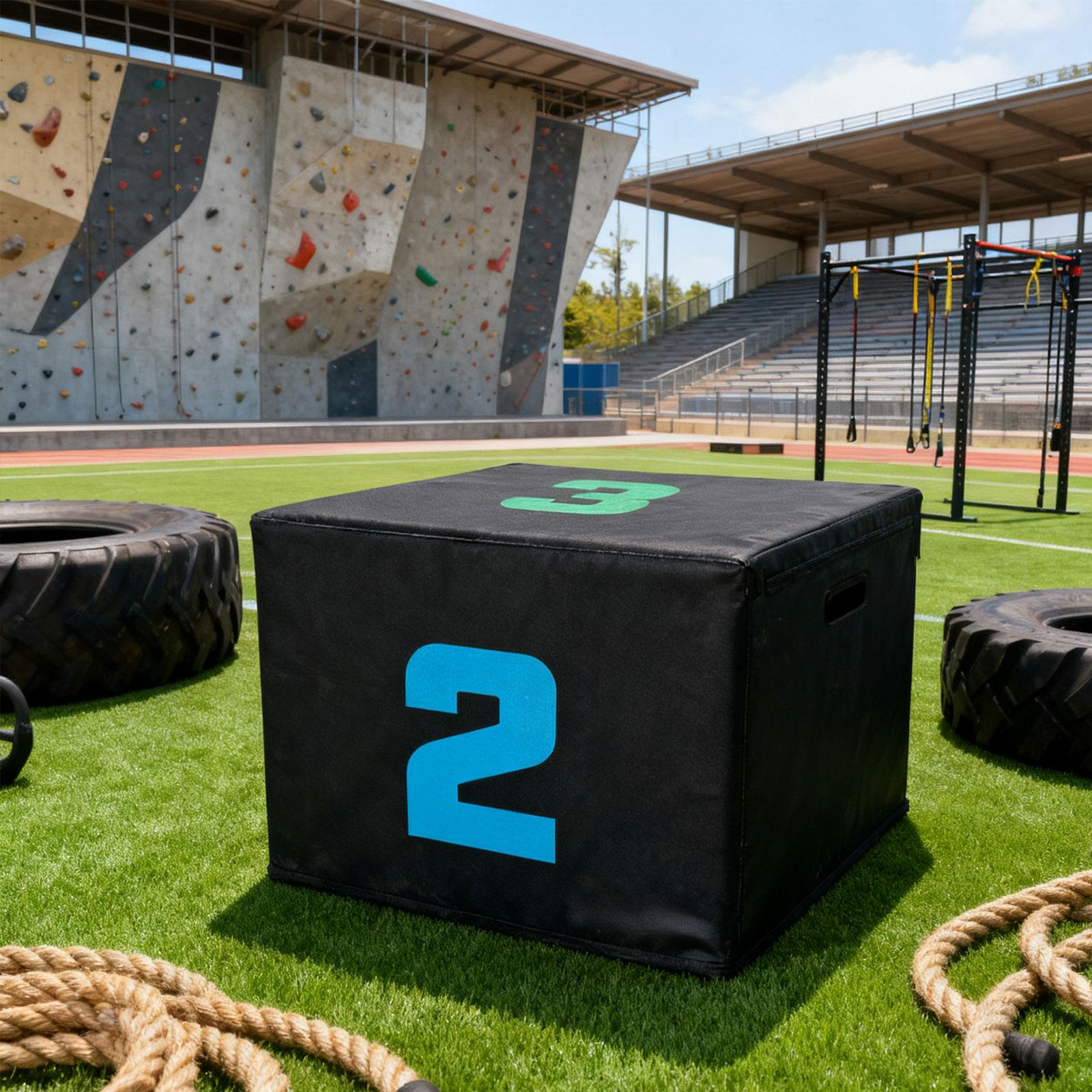 Box Jump Plyo - صندوق القفز الرقمي PVC منصة الخطوة