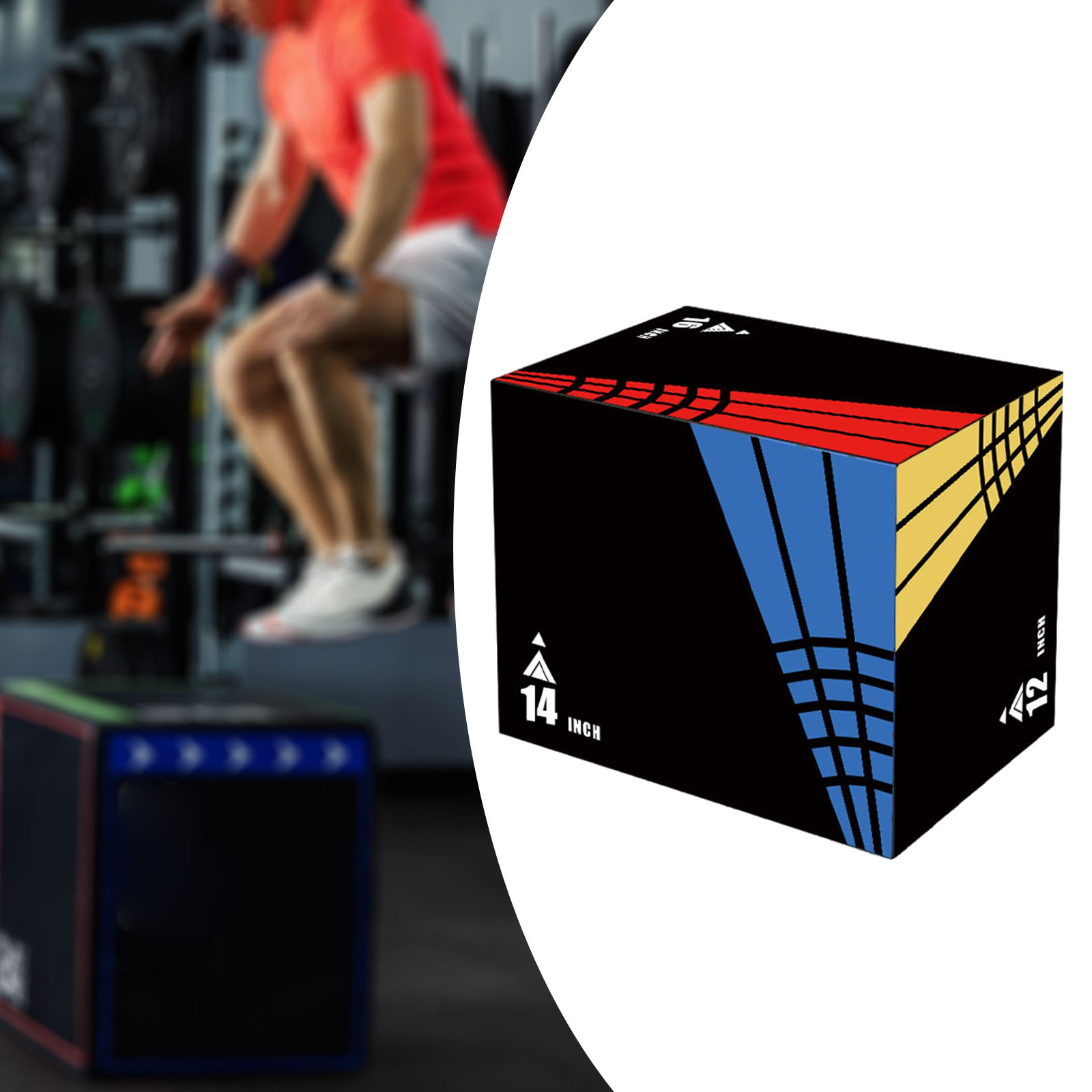 صندوق قفز 3 في 1 صندوق رقمي لت - مراجعة Box Jump Plyo وسعره