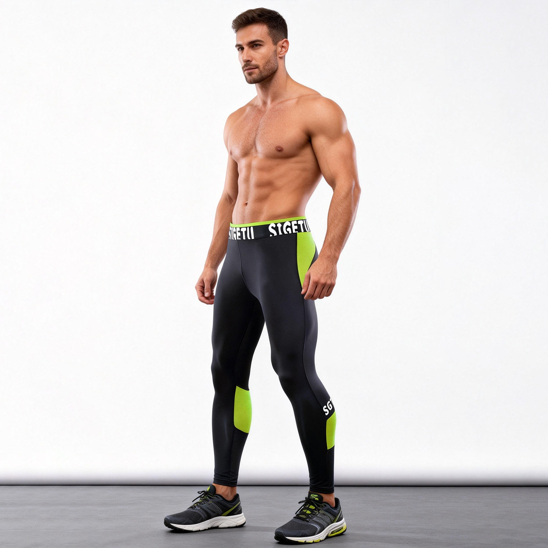 سروال ضاغط احترافي للرجال مصنو - مراجعة Crossfit Runners وسعره